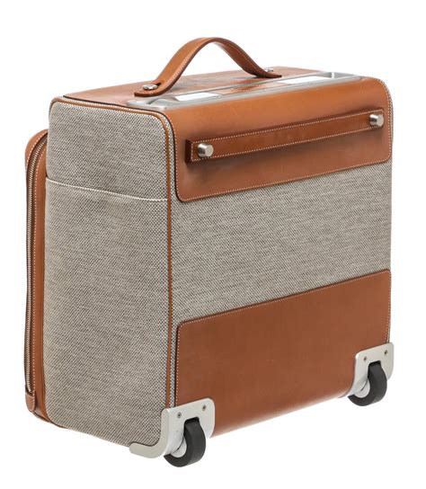 hermes trolley|hermes luggage reveal.